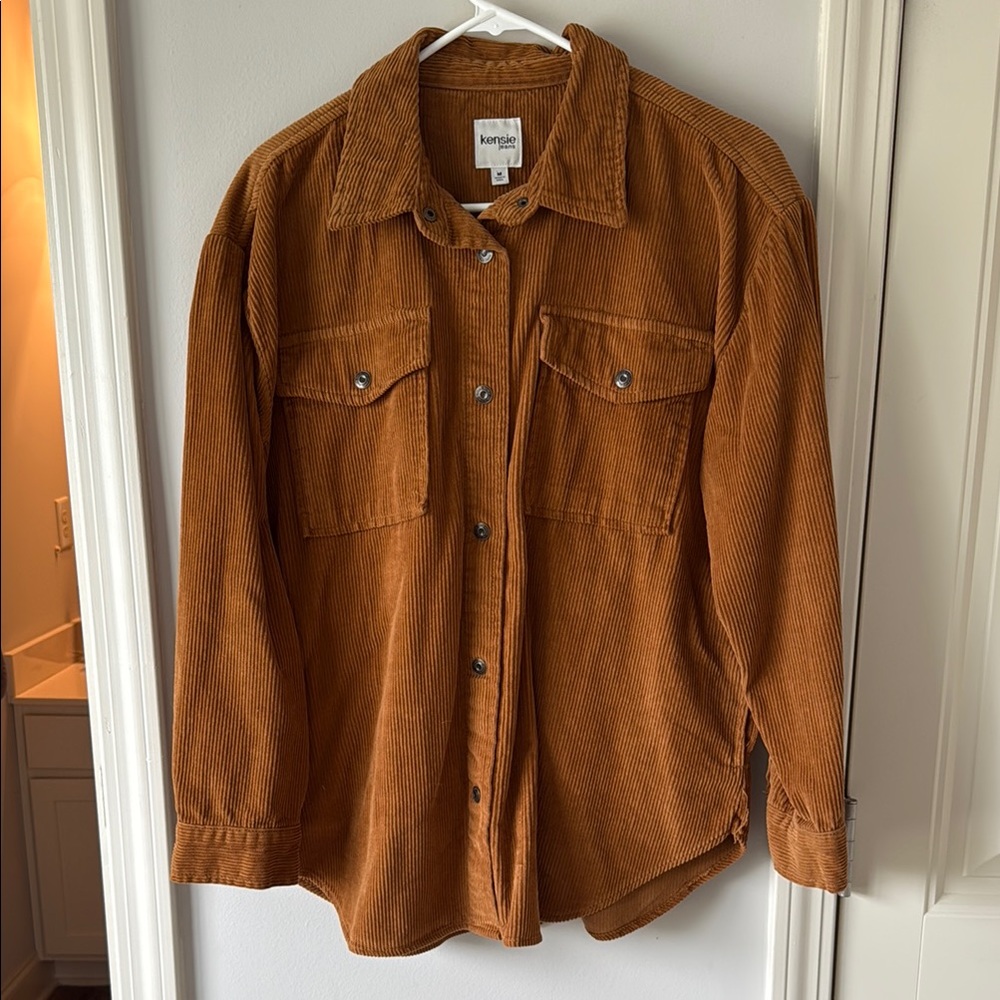 NWOT Brown Corduroy Jacket